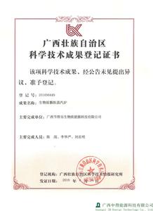 中得能源專利證書 中得能源專利證書